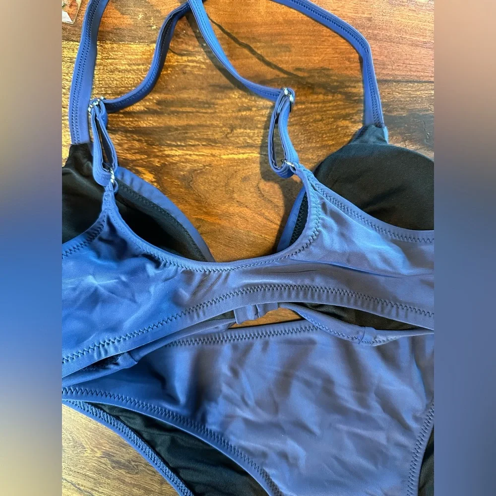 Cupshe Bikini ~ Blue - Picture 3 of 5